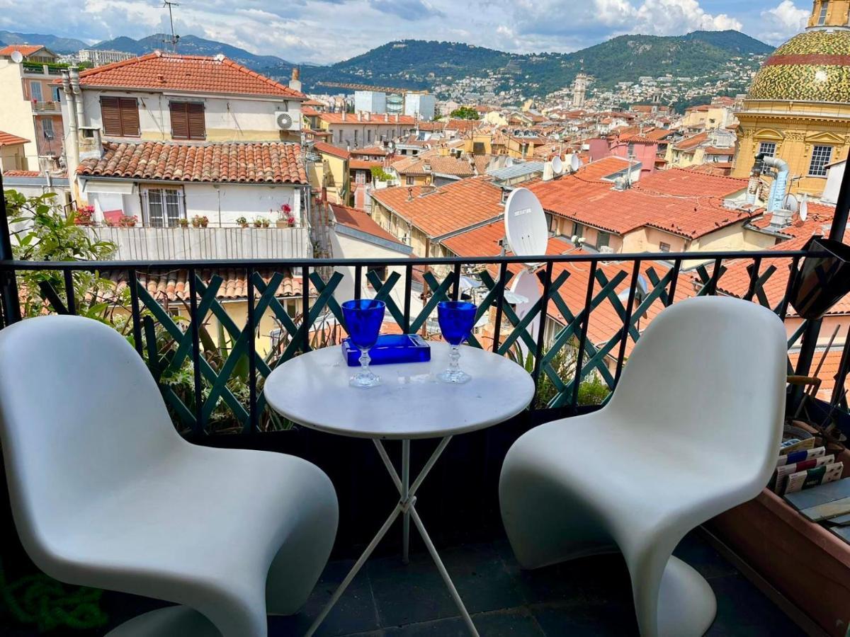 Cosy Penthouse Old Town Sea View Little Terraces Air Conditionned Ница Екстериор снимка